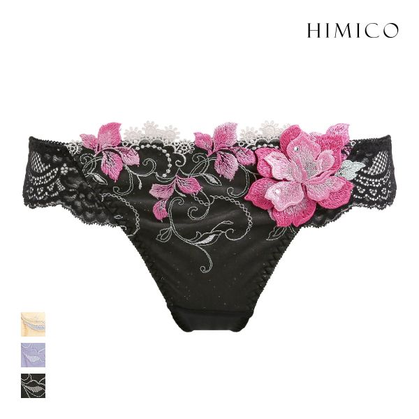 HIMICO ヒミコ 023series ショーツ Tバック ソング タンガ M L バックレース 単品 ランジェリー