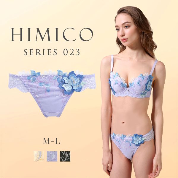 HIMICO ヒミコ 023series ショーツ Tバック ソング タンガ M L バックレース 単品 ランジェリー