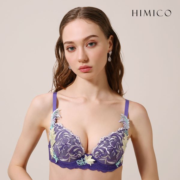 ヒミコ 024シリーズ ブラジャー 大きいサイズ アンダー80 B C D E F ランジェリー HIMICO