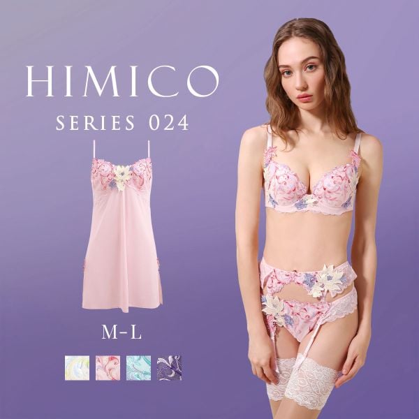 ヒミコ 024シリーズ スリップ ロングキャミソール M L ランジェリー HIMICO