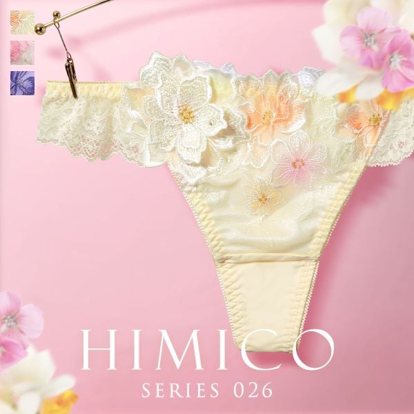ヒミコ 026シリーズ ショーツ Tバック ソング タンガ M L ランジェリー HIMICO