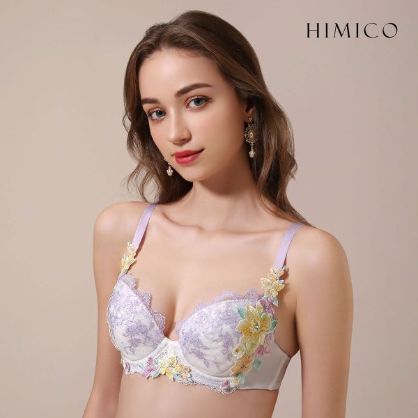 ヒミコ 027シリーズ ブラジャー 大きいサイズ アンダー80 B C D E F ランジェリー HIMICO