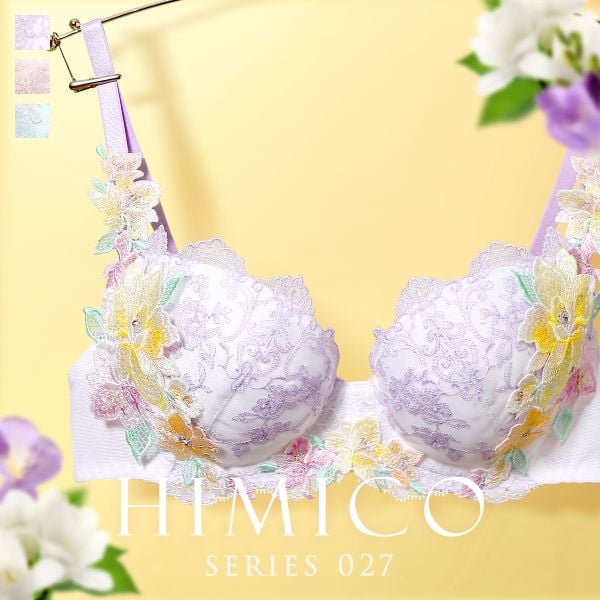 ヒミコ 027シリーズ ブラジャー 大きいサイズ アンダー80 B C D E F ランジェリー HIMICO