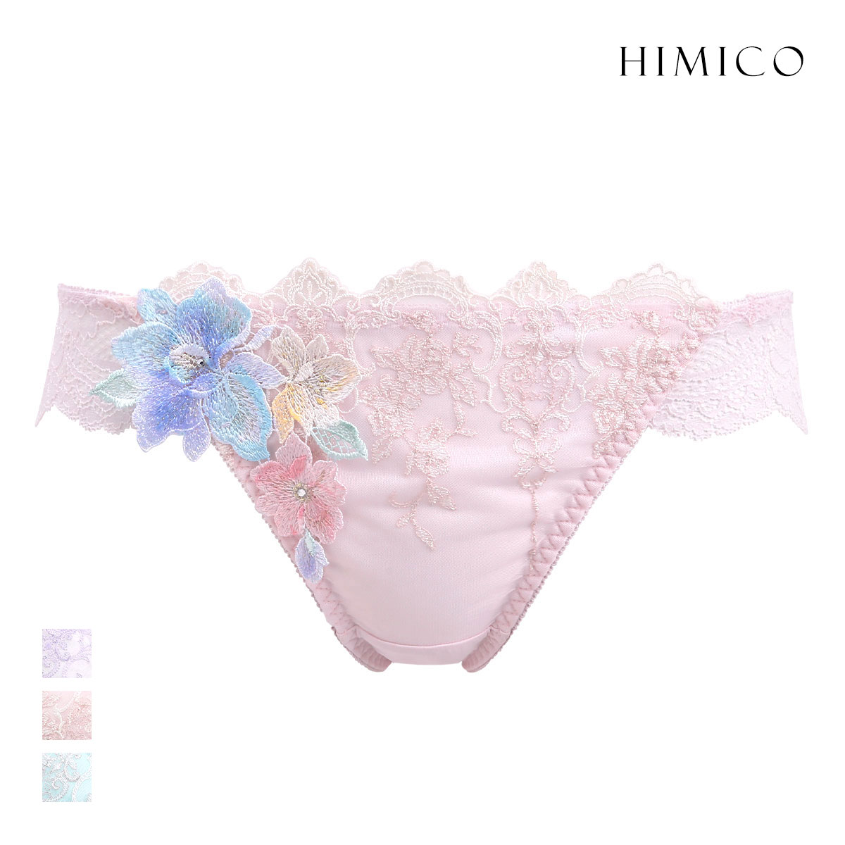 ヒミコ 027シリーズ ショーツ スタンダード M L ランジェリー HIMICO(PI-ピンク-M)