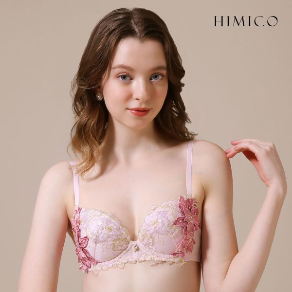 ヒミコ 028シリーズ ブラジャー 大きいサイズ アンダー80 B C D E F ランジェリー HIMICO