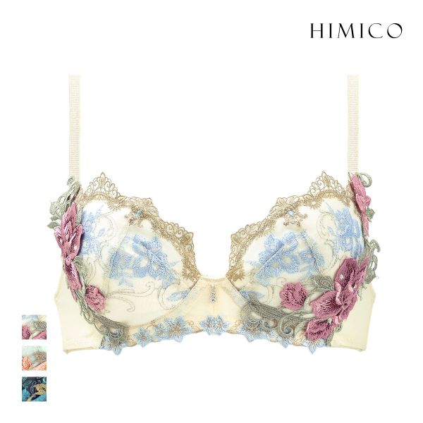 ヒミコ 029シリーズ ブラジャー 大きいサイズ アンダー80 B C D E F ランジェリー HIMICO