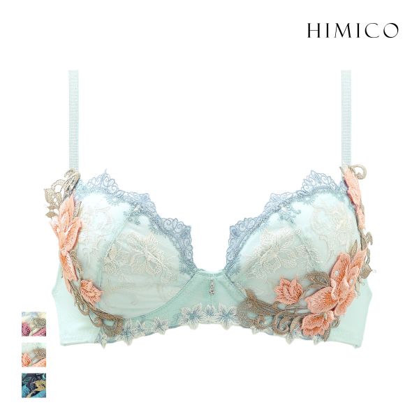 ヒミコ 029シリーズ ブラジャー 大きいサイズ アンダー80 B C D E F ランジェリー HIMICO