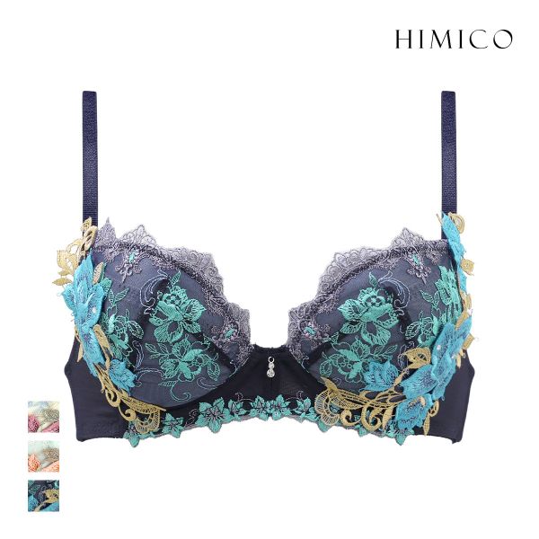 ヒミコ 029シリーズ ブラジャー 大きいサイズ アンダー80 B C D E F ランジェリー HIMICO
