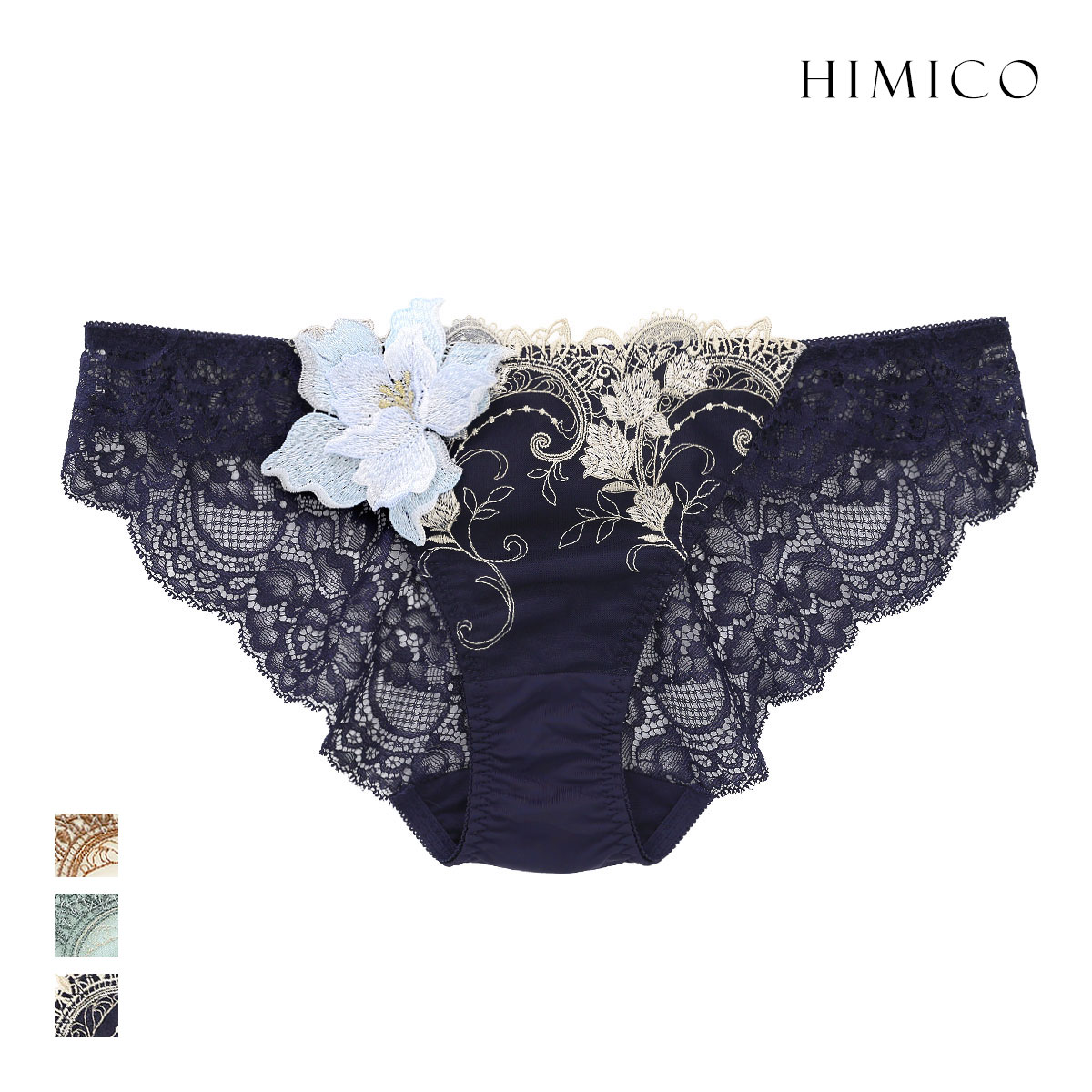 ヒミコ 031シリーズ ショーツ スタンダード M L ランジェリー HIMICO(NV-ネイビー-M)