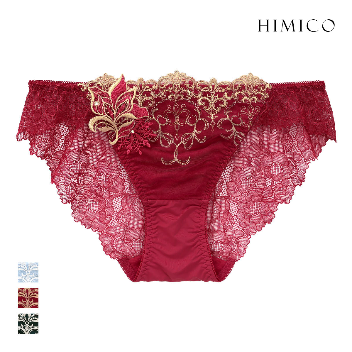 ヒミコ 032シリーズ ショーツ スタンダード M L ランジェリー HIMICO(RE-レッド-M)