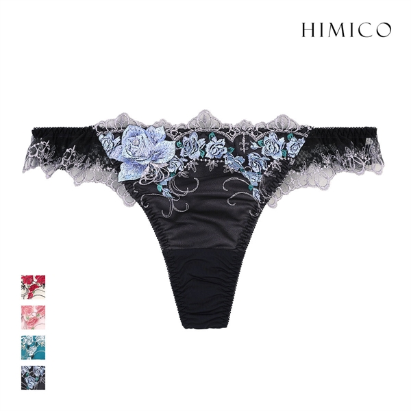 ヒミコ 003シリーズ ショーツ Tバック ソング タンガ M L ランジェリー HIMICO 刺繍ブラジャー 大人ランジェリー 自分へのご褒美 下着 上品ランジェリー