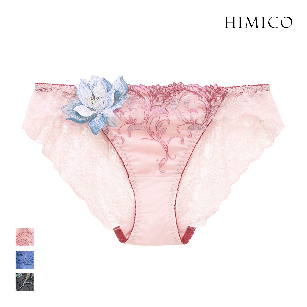 ヒミコ 034シリーズ ショーツ スタンダード M L ランジェリー HIMICO(PI-ピンク-M)