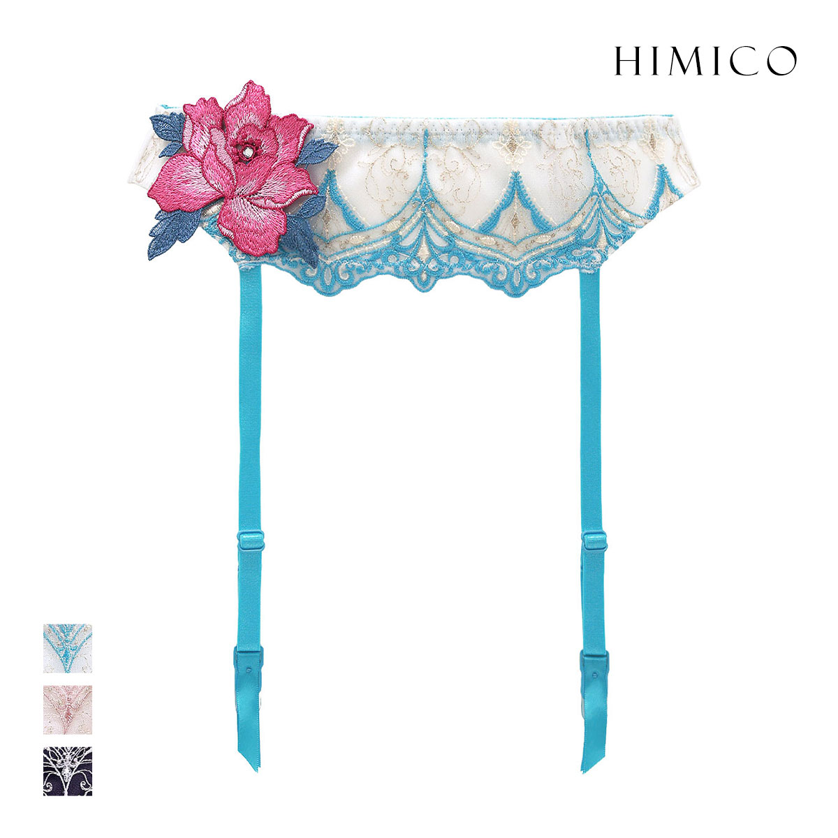 ヒミコ 035シリーズ ガーターベルト M L ランジェリー HIMICO(OW-オフホワイト-M)