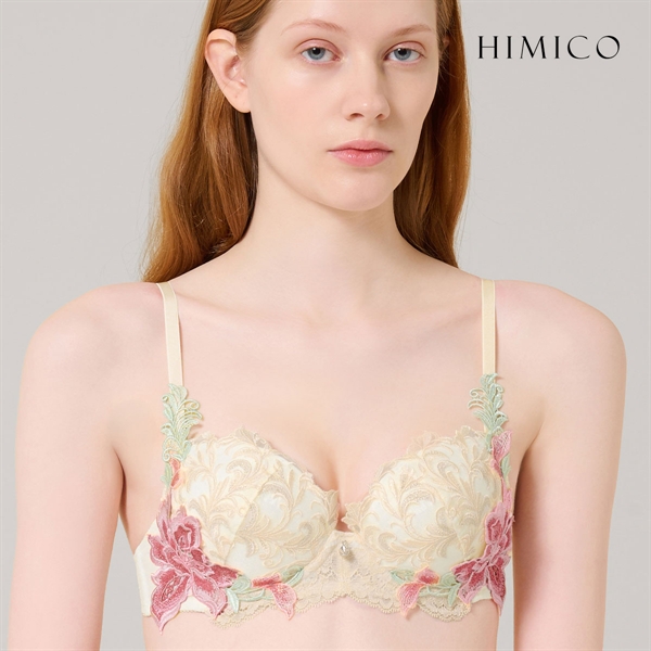 ヒミコ 036シリーズ HIMICOブラジャー 下着 レディース 勝負下着 セクシー 刺繍 ランジェリー ワイヤーブラ 大きいサイズ 白鳩