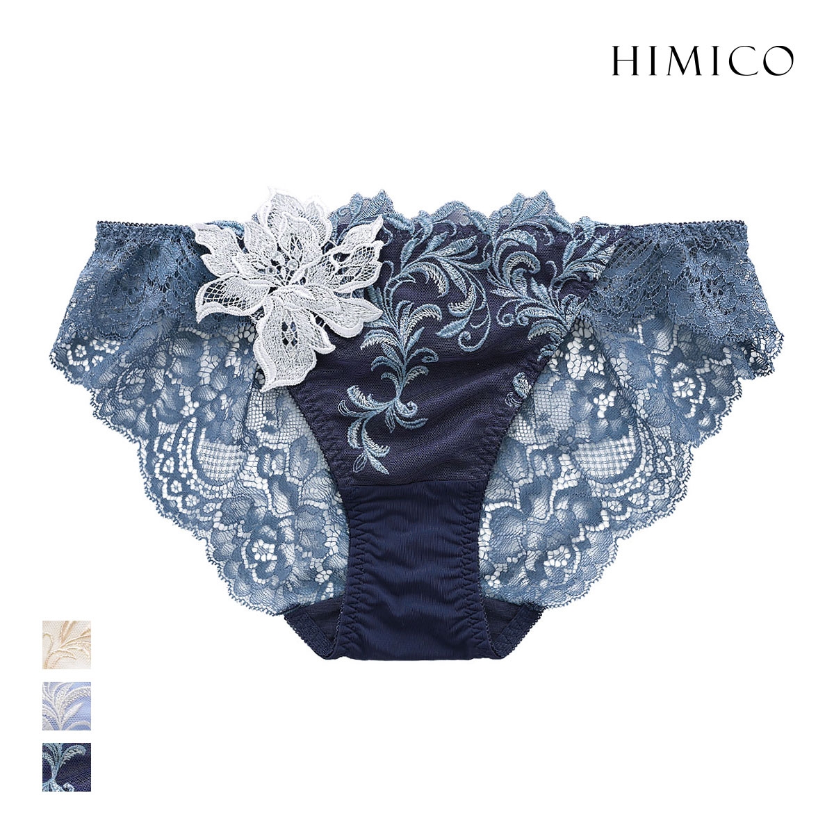 ヒミコ 036シリーズ ショーツ スタンダード M L ランジェリー HIMICO(NV-ネイビー-M)