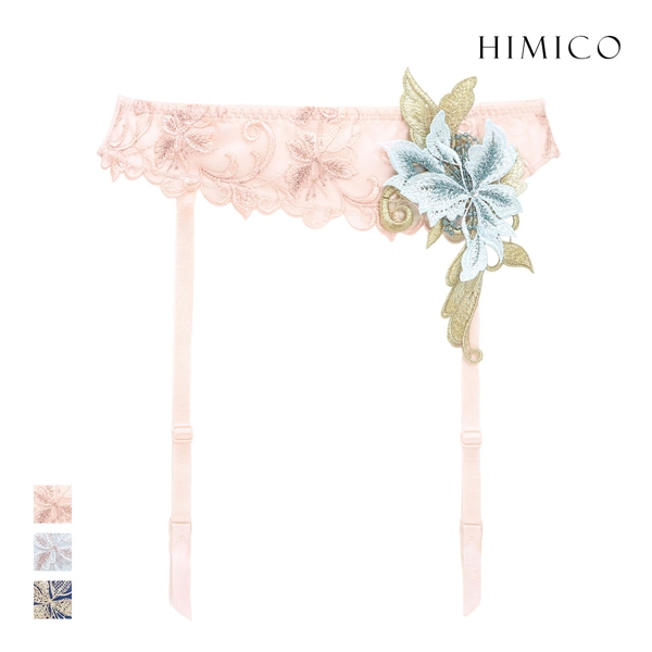 ヒミコ 038 シリーズ ガーターベルト M L ランジェリー HIMICO 刺繍ブラジャー 大人ランジェリー 自分へのご褒美 下着