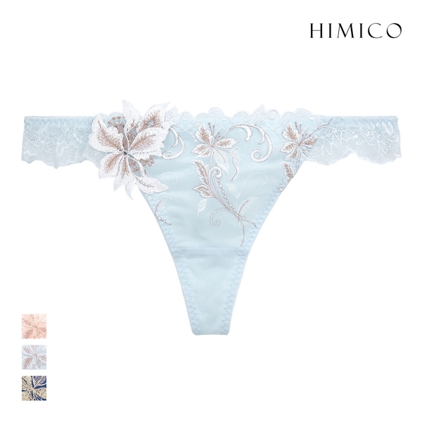 ヒミコ 038シリーズ ショーツ Tバック ソング タンガ M L ランジェリー HIMICO 刺繍ブラジャー 大人ランジェリー ご褒美