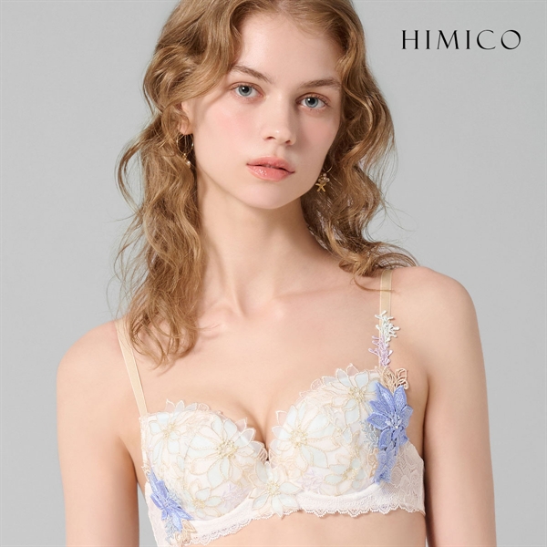 ヒミコ 039シリーズ HIMICOブラジャー 下着 レディース 勝負下着 セクシー 刺繍 ランジェリー ワイヤーブラ 大きいサイズ 白鳩