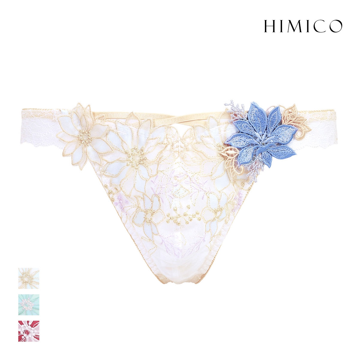 ヒミコ 039シリーズ Tバック パンツ バックレース タンガ メンズ M L HIMICO 大人ランジェリー 自分へのご褒美 下着(OW-オフホワイト-M)