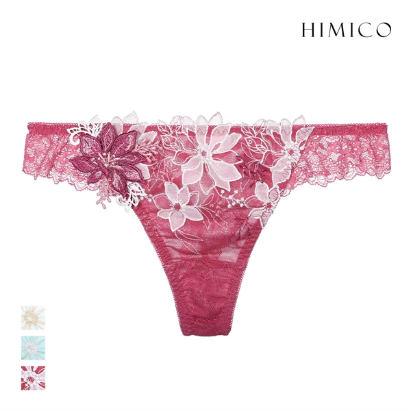 ヒミコ 039シリーズ ショーツ Tバック ソング タンガ M L ランジェリー HIMICO 刺繍ブラジャー 大人ランジェリー ご褒美 下着