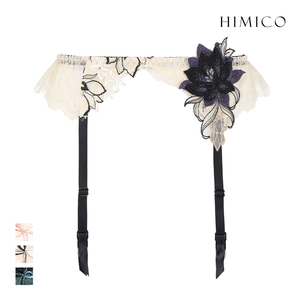 ヒミコ 040 シリーズ ガーターベルト M L ランジェリー HIMICO 刺繍ブラジャー 大人ランジェリー 自分へのご褒美 下着