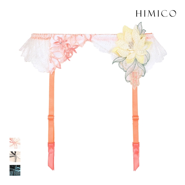 ヒミコ 040 シリーズ ガーターベルト M L ランジェリー HIMICO 刺繍ブラジャー 大人ランジェリー 自分へのご褒美 下着