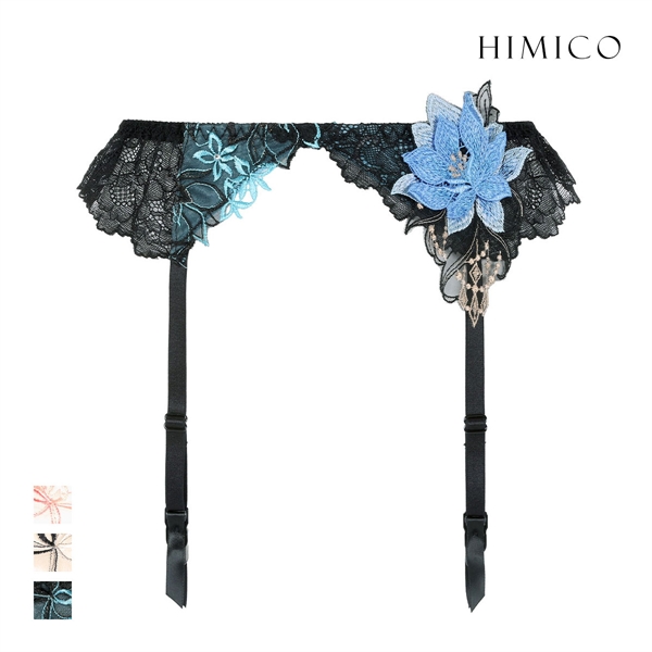 ヒミコ 040 シリーズ ガーターベルト M L ランジェリー HIMICO 刺繍ブラジャー 大人ランジェリー 自分へのご褒美 下着