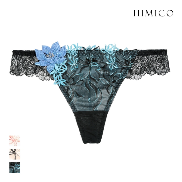 ヒミコ 040シリーズ ショーツ Tバック ソング タンガ M L ランジェリー HIMICO 刺繍ブラジャー 下着 大人ランジェリー