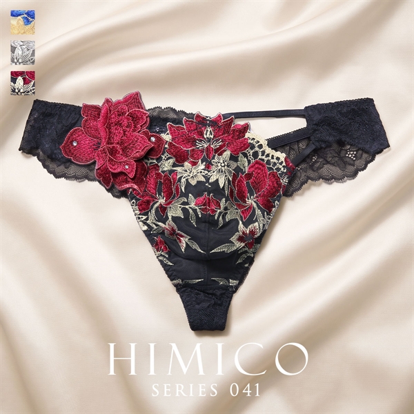 ヒミコ HIMICO 041シリーズ Tバック パンツ バックレース タンガ メンズ M L 大人ランジェリー 自分へのご褒美 下着 上品ランジェリー