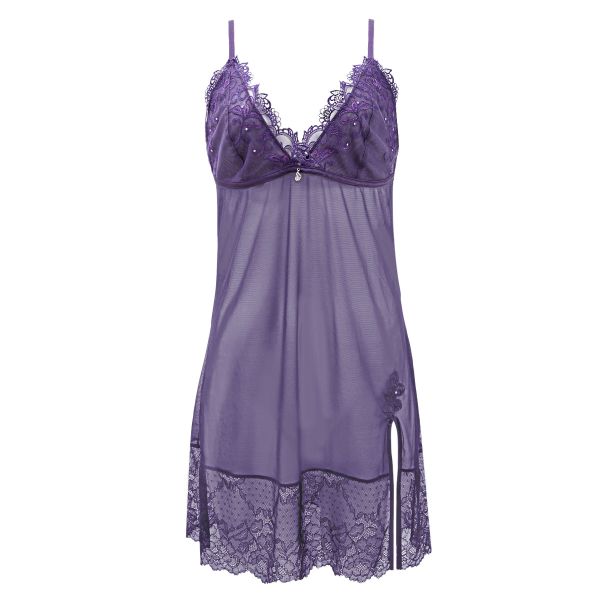 HIMICO estasiare VIOLA スリップ ロングキャミソール ランジェリー ML 001series 単品