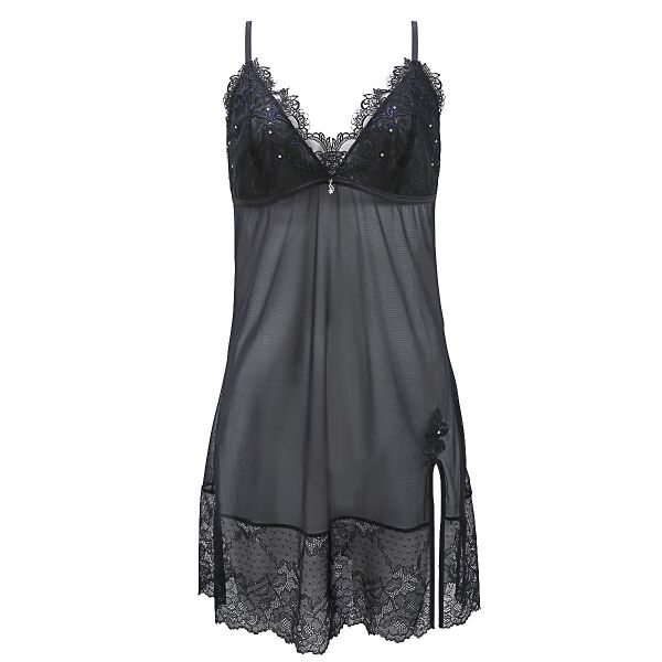 HIMICO estasiare VIOLA スリップ ロングキャミソール ランジェリー ML 001series 単品