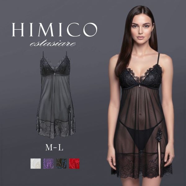 HIMICO estasiare VIOLA スリップ ロングキャミソール ランジェリー ML 001series 単品