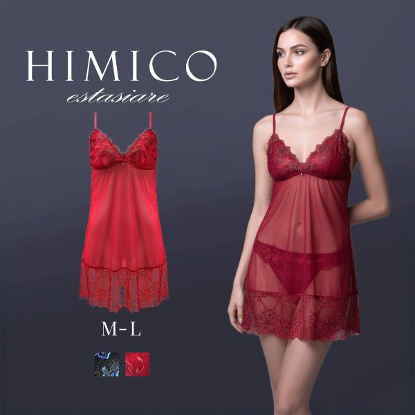 HIMICO estasiare GEMMA スリップ ロングキャミソール ランジェリー ML 002series 単品