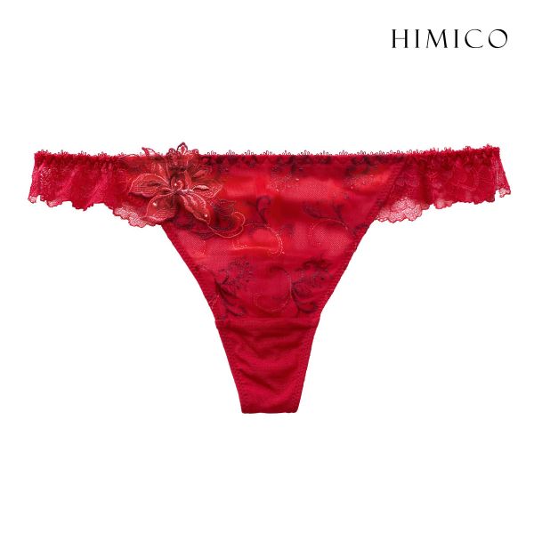 HIMICO estasiare GEMMA ショーツ Tバック ソング タンガ 総レース ランジェリー ML 002series 単品