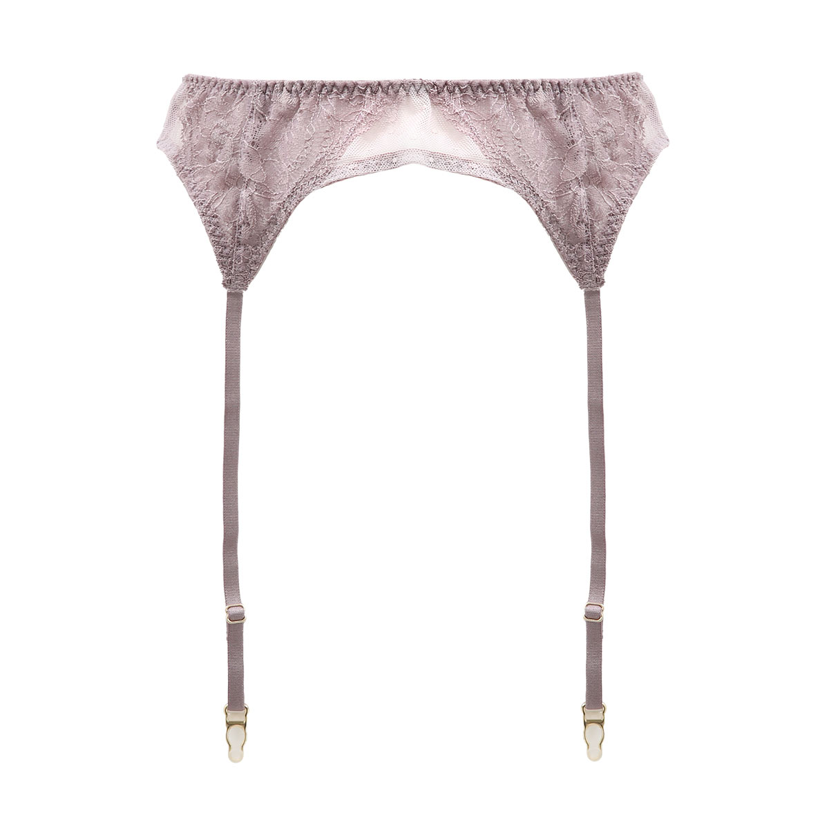 フロリナヴォーテ ガーターベルト eXsta Sheer Lacey Veil ランジェリー 総レース ML FLORINA BEAUTE(MO-モカ-M)