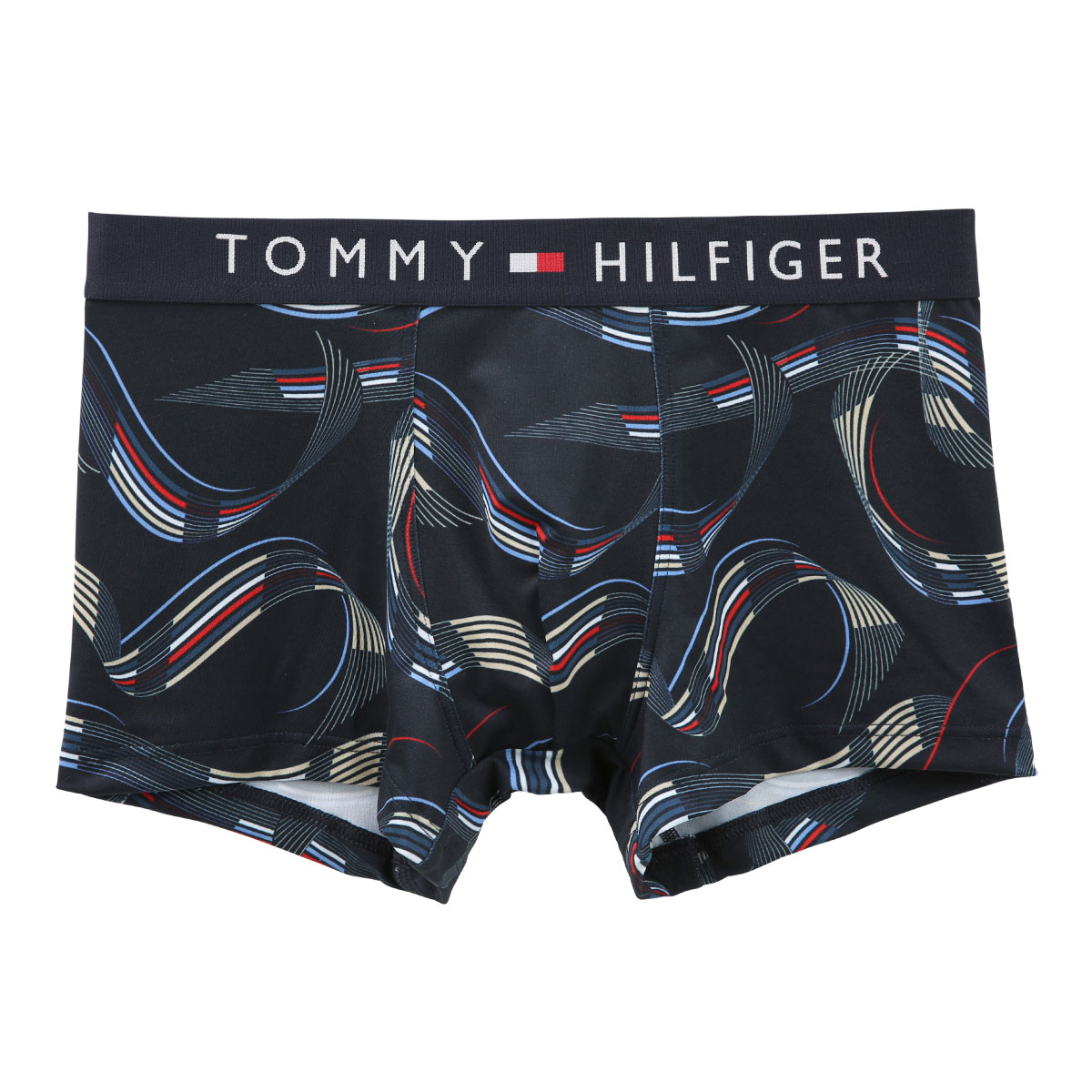 トミー・ヒルフィガー TOMMY HILFIGER TH ORIGINAL MF TRUNK ボクサーパンツ メンズ 前とじ アンダーウェア(NV-ネイビー-S(日本M))
