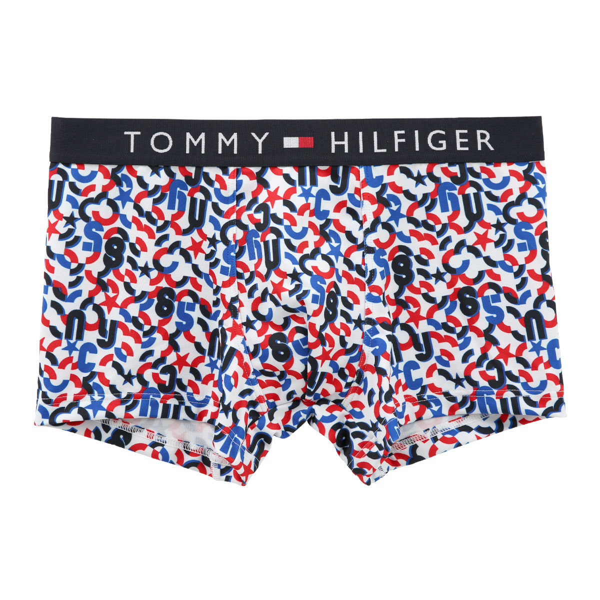 トミー・ヒルフィガー TOMMY HILFIGER TH ORIGINAL MF TRUNK ボクサーパンツ メンズ 前とじ アンダーウェア(WH2-ホワイト2-S(日本M))