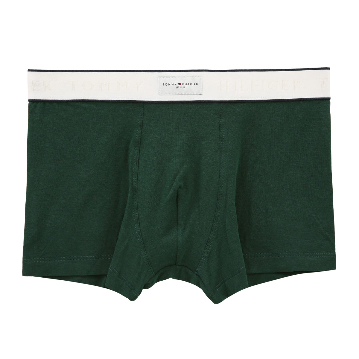 トミー・ヒルフィガー TOMMY HILFIGER TH ESTABLISHED TRUNK ボクサーパンツ メンズ アンダーウェア(GR-グリーン-S(日本M))