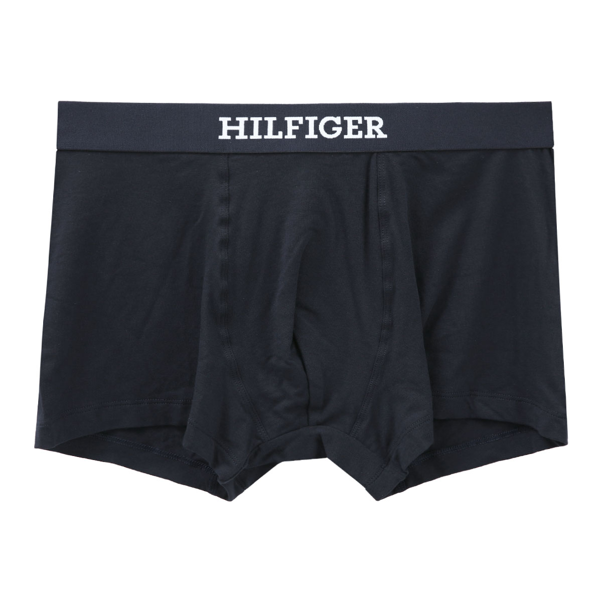 トミー・ヒルフィガー TOMMY HILFIGER TH MONOTYPE TRUNK ボクサーパンツ メンズ アンダーウェア(BK-ブラック-M(日本L))