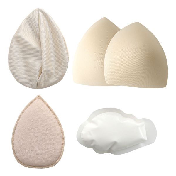 マロン型パッドセット S1 S2 重さ調節可能 パッド 乳がん手術 術後 バストサイズ カップ 補正 ブレストケア 胸 全摘出 ブライトアイズ