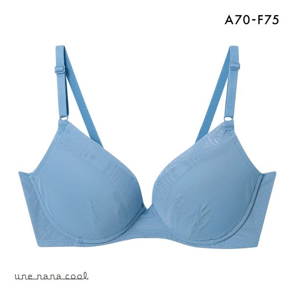 ウンナナクール ブラジェニック シンプル ぷっくり上胸と背中すっきり ノンワイヤーブラ ブラジャー une nana cool BRAGENIC