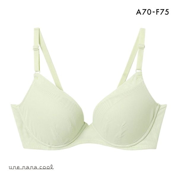 ウンナナクール ブラジェニック シンプル ぷっくり上胸と背中すっきり ノンワイヤーブラ ブラジャー une nana cool BRAGENIC