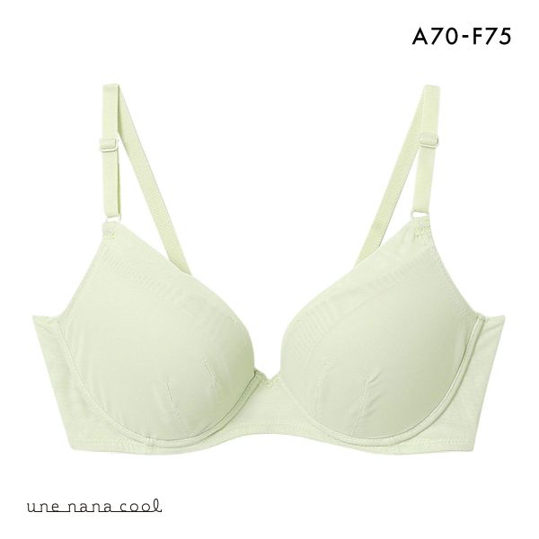ウンナナクール ブラジェニック シンプル ぷっくり上胸と背中すっきり ノンワイヤーブラ ブラジャー une nana cool BRAGENIC