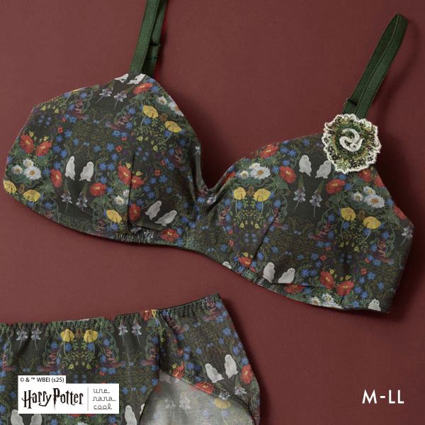 ウンナナクール Harry Potter × une nana cool 364 レース 特別な日以外の364日つけたくなるブラ ノンワイヤーブラ 364ブラ ハリー・ポッター