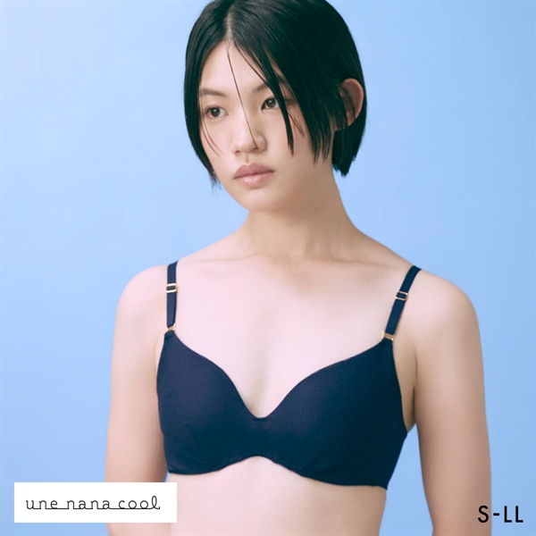 ウンナナクール リニューアル 特別な日以外の364日つけたくなるブラ 364ブラ メッシュ ノンワイヤーブラ ブラジャー une nana cool