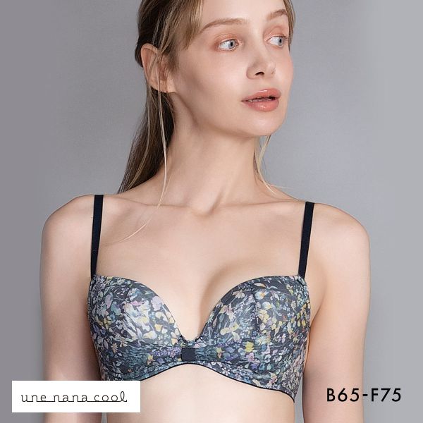 40%OFF ウンナナクール MADE WITH LIBERTY FABRIC リボンブラ レース 胸もとフィットながもち 動いても、キレイはつづく 3/4カップブラジャー une nana cool 40%OFF ウンナナクール MADE WITH LIBERTY FABRIC リボンブラ レース 胸もとフィットながもち 動いても、キレイはつづく 3/4カップブラジャー une nana cool