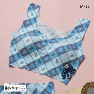 ハリー・ポッター × ウンナナクール Harry Potter 綿混 フラット仕上げノンワイヤーブラジャー ブラジャー une nana cool
