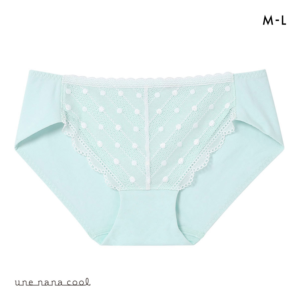 ウンナナクール une nana cool ポルカドットモールド ショーツ 単品(TU-ターコイズ-M)