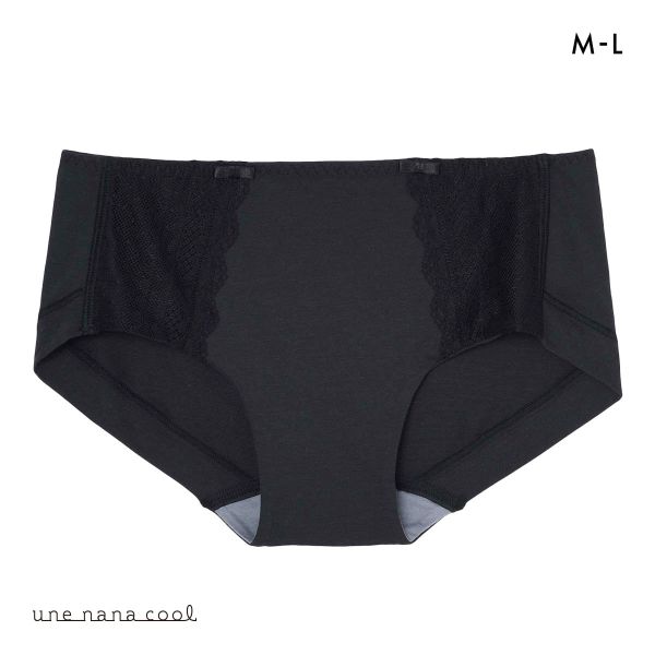 ウンナナクール une nana cool ビタードットコットン ボーイレングスショーツ 単品
