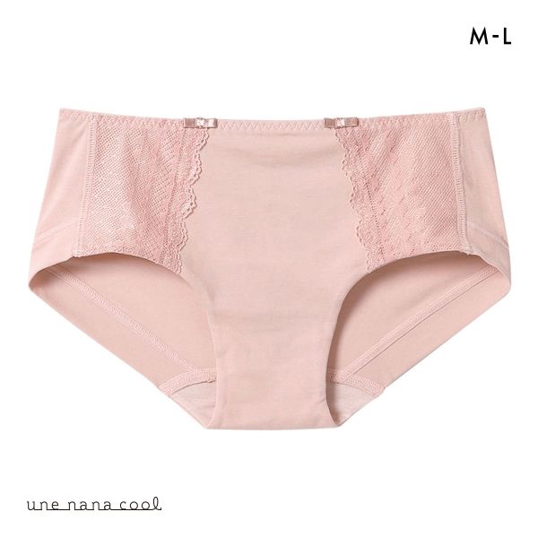 ウンナナクール une nana cool ビタードットコットン ボーイレングスショーツ 単品